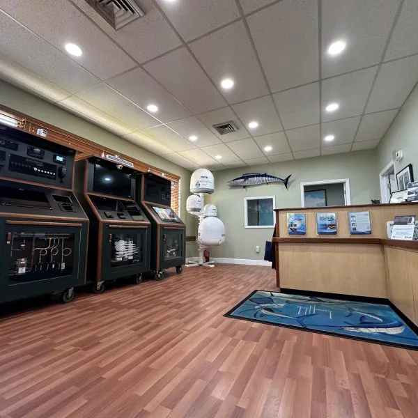 Electronics Unlimited showroom interior in Fort Lauderdale