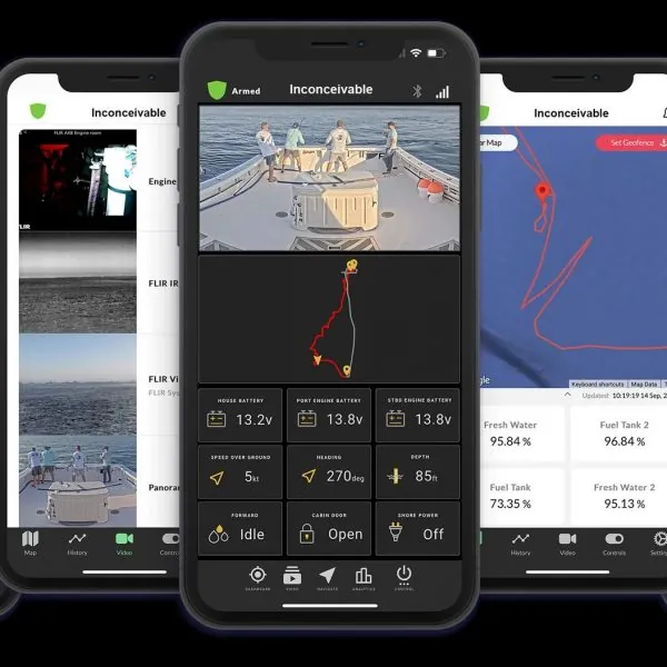 Vessel monitoring and control systems icon
